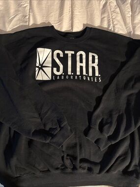 H&M Black S.T.A.R. Laboratories Graphic Sweatshirt